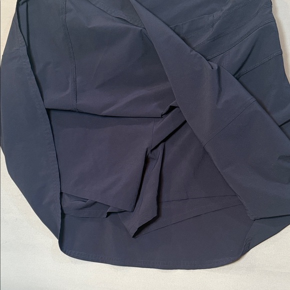Athleta Navy Blue Athletic Skort with Built-In Shorts Size 12 - Picture 6 of 7